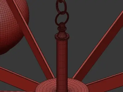 Carmella Globe PENDANT 10 3D model
