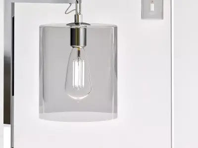 Parrish Floor Lamp Arteriors 3D model