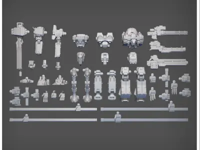MMB AC4 Vol 1 3D print model