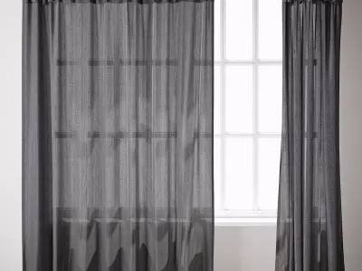 Curtain 74 3D model