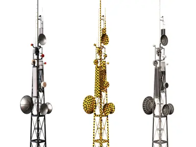 Communication Tower 3D model
