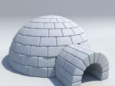 Igloo 3D model