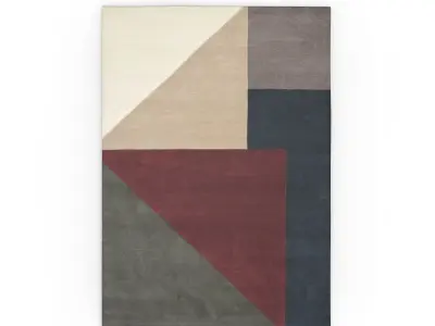 Arguto Floor Rug Low-poly 3D model