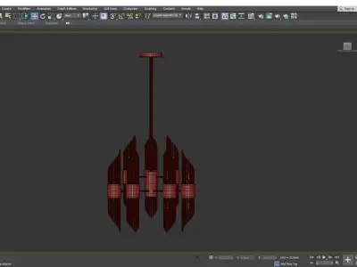 BACAEN chandelier Low-poly 3D model