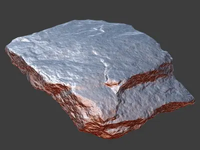 Kayley Stone Low-poly 3D model