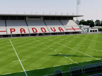 Stadio Plebiscito - Padova - Italy 3D model