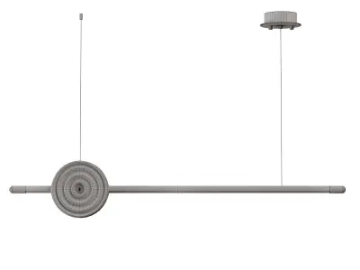 Lampatron ZVI WOOD pendant light 3D model