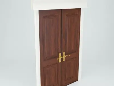 Double Doors 3D model