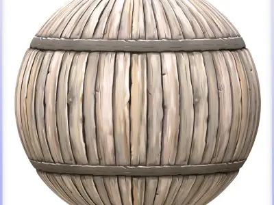 Stylized Wood Seamless Texture Texture 38