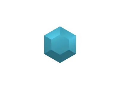 Gem v7 004 Low-poly 3D model