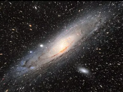 Andromeda Galaxy 3D model