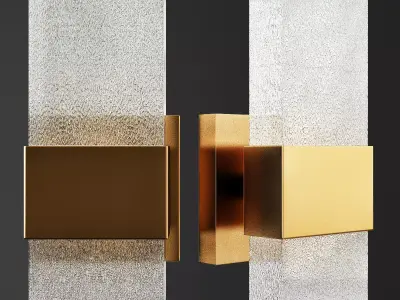 AVAIL BRASS MODERN  Low-poly 3D model