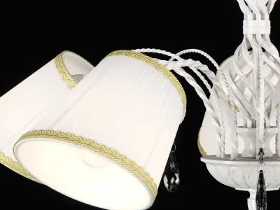 682 796 15x Esedra Lightstar Chandelier 3D model