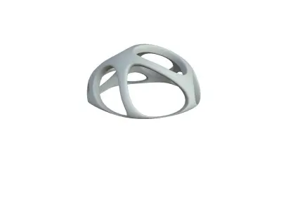 SciFi Cube Object No 55943 Low Poly Shape Low-poly 3D model