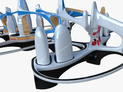 Future city III 3D model