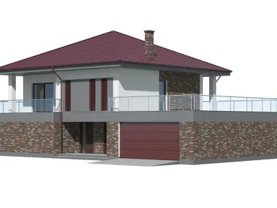 Cottage 023 3D model