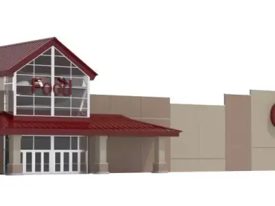 Retail-004 Retail Store 3D model