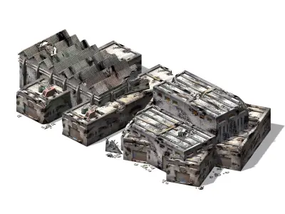 The future - urban waste 05 3D model