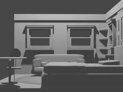 Bedroom Designe 3D model