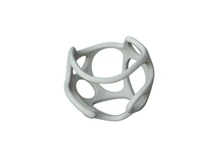 SciFi Cube Object No 41299 Low Poly Shape Texture