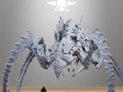 Xenarid King 3D print model