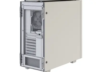 Obsidian Series 500D Premium Mid-Tower Case by Corsair 3D model