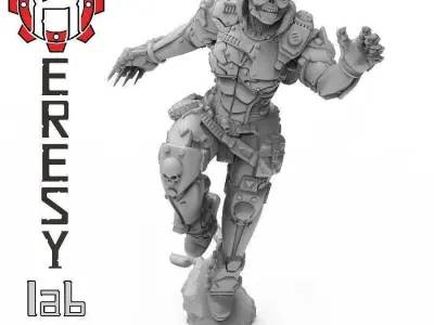 Heresylab Assassin Collection 3D Model Pack