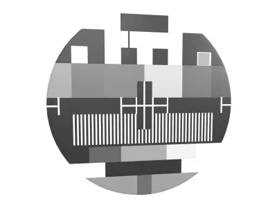 No Signal Symbol v1 002 Low-poly 3D model