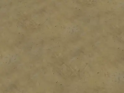 Dusty Yellow Plaster Wall Texture