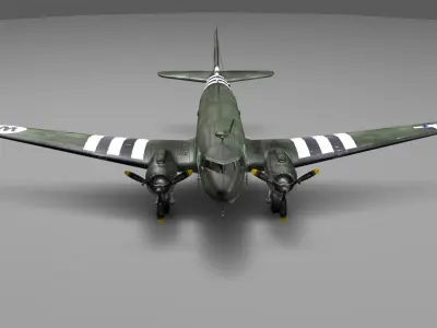  C-47 - WWII Troop Carrier 
