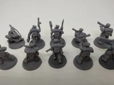 Hive City Guard Elite Stormtroopers 3D print model