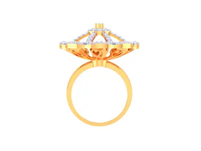 Women Ring MTL 3dm STL OBJ FBX Details 3D print model 33