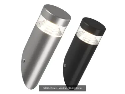 376 Raggio Lightstar Collectiont of street lamps 3D Model Pack