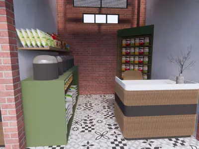 Display Stand 4 3D model