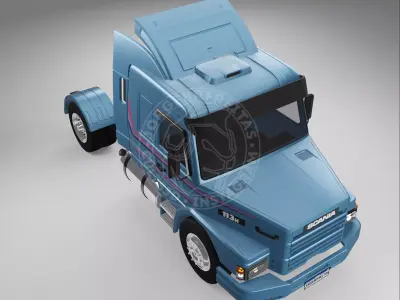 CARROCERIA BODY RC 1 14 SCANIA T113 and MODS 3D print model