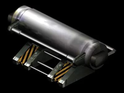 Satellite City Objects 05 3D model