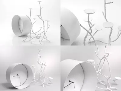 Morning set 01 3D model