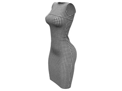 Crew Neck Sleeveless Sheath Dress Low-poly 3D model