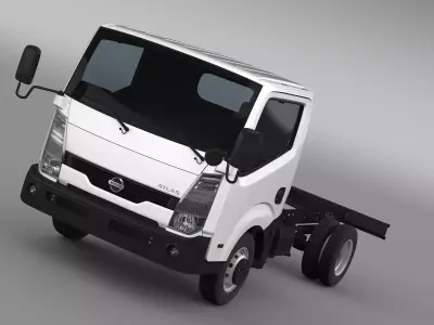 Nissan Atlas Chassi 2013 3D model