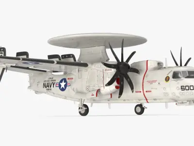  Grumman E-2 Hawkeye Tactical Early Warning Aircraft 