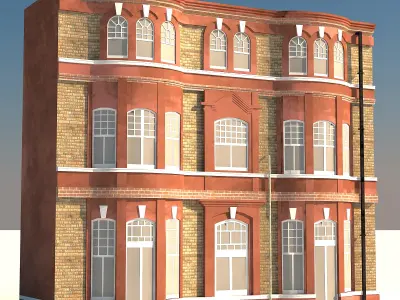 Building 3D Model brick 3D model