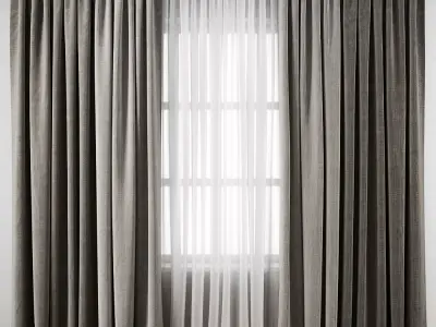 Curtain 120 3D model