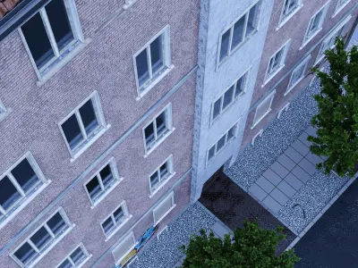 Berlin Street Building NO106 3D model