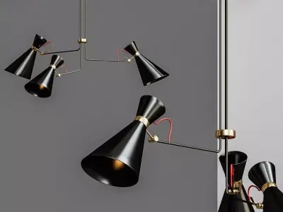 Delightfull Simone Suspension 3D model