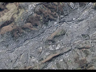 Wuppertal - Germany 3D model
