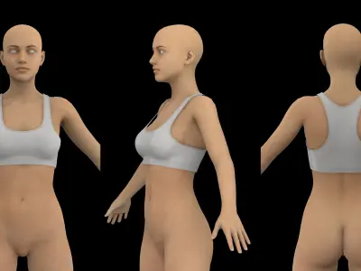 FEMALE CLOTHES PACK 2021 genesis 8 highpoly 3D model