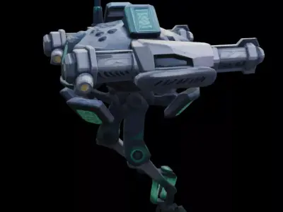 MD Mech from Mech Arena game 3D model