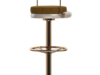 BAR CHAIR OTIS I Low-poly 3D model