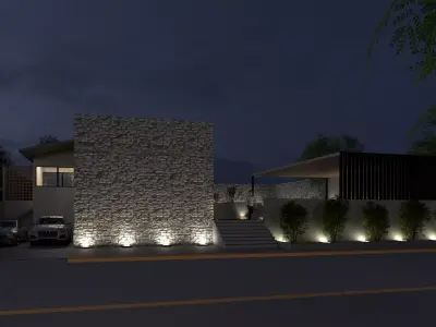 CASA HABITACION  3D model
