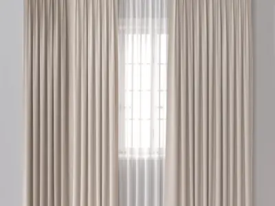 Curtain 2 3D model